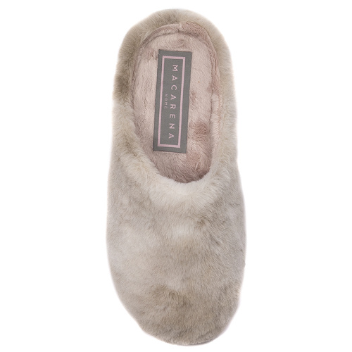 Macarena ANAIS211 Beige home slippers