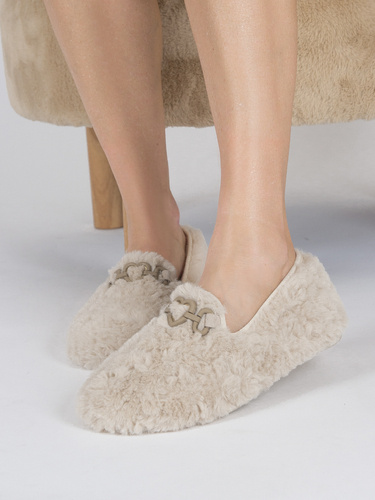 Macarena ANAIS218 Beige home slippers