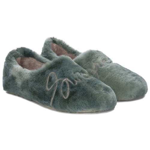 Macarena ANAIS218 Verde green home slippers