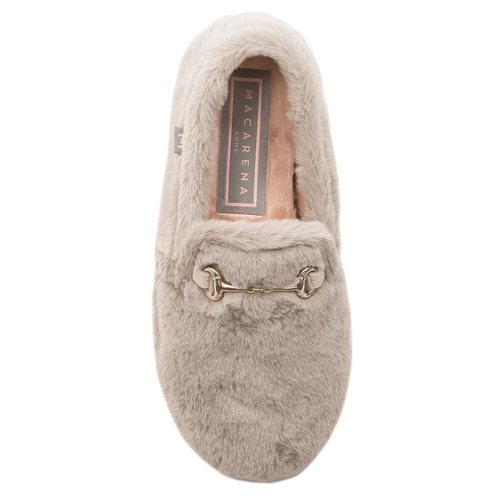 Macarena ANAIS29 Topo-Topo Grey home slippers