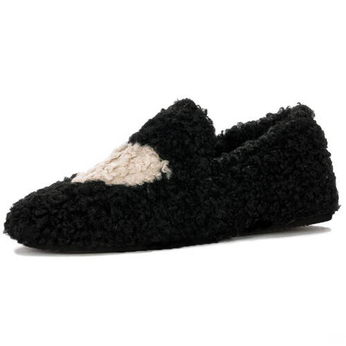 Macarena Negro Beige house slippers