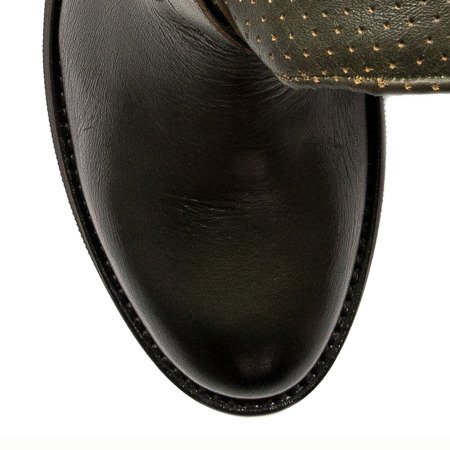 Maciejka 00781-09-00-6 Green Knee-High Boots