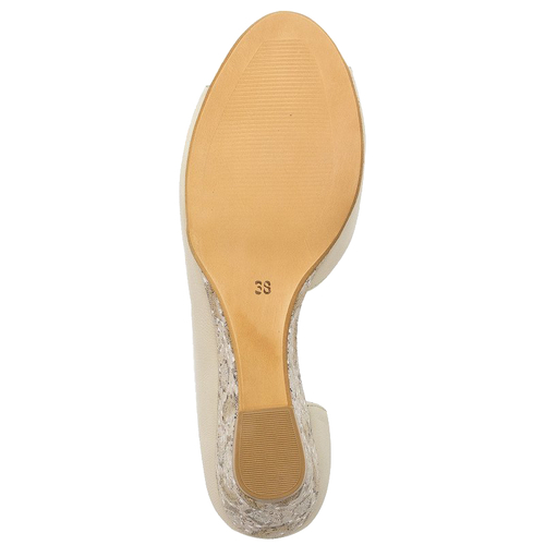 Maciejka 01304-53-00-1 Beige Gold Flat Shoes