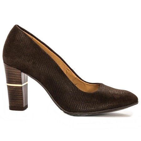 Maciejka 01594-02-00-1 Brown Pumps