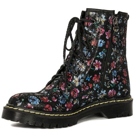 Maciejka 01609-12/00-3 Multicolor Lace-up Boots