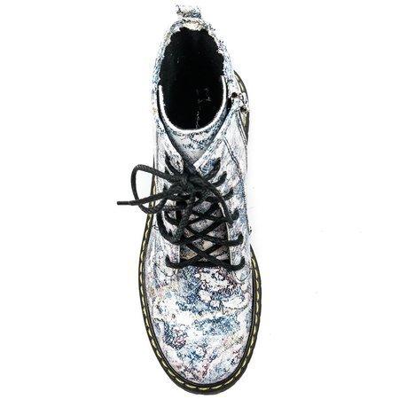 Maciejka 01609-39/00-6 Colorful Smears Lace-up Boots