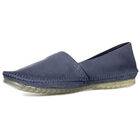 Maciejka 01930-17-00-0 Navy Blue Flat Shoes