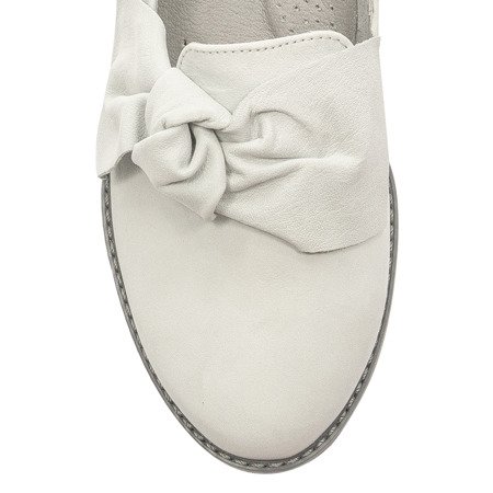 Maciejka 02896-03-00-5 Gray Flat Shoes