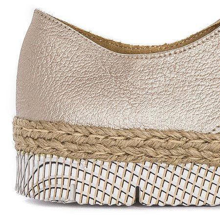 Maciejka 02936-45-00-5 Gold Espadrilles