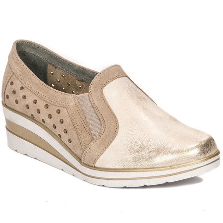 Maciejka 02999-04-00-5 Beige Flat Shoes