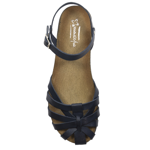 Maciejka 03074-17/00-0 Navy Blue Sandals