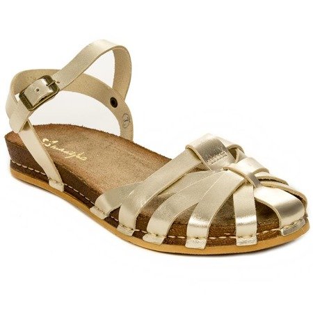 Maciejka 03074-25-00-0 Gold Sandals