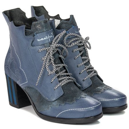 Maciejka 03190-06/00-3 Blue Boots