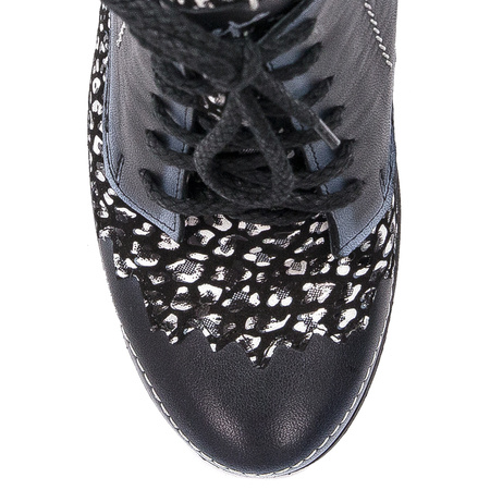 Maciejka 03190-20-00-3 Black & White Boots