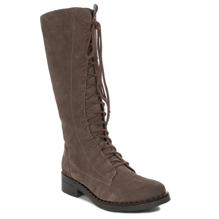 Maciejka 03216-14/00-3 Light Brown Knee-High Boots