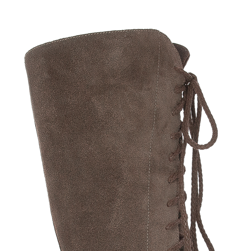 Maciejka 03216-14/00-3 Light Brown Knee-High Boots