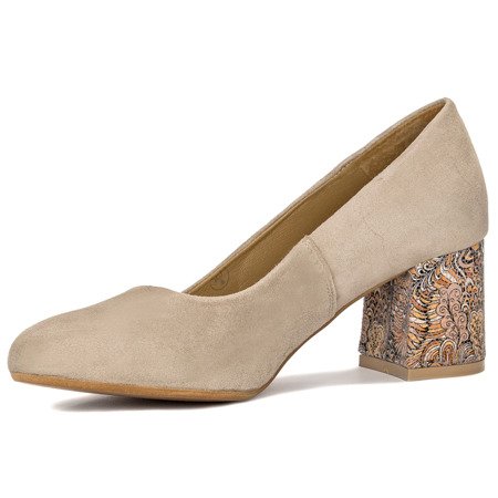 Maciejka 03356-10-00-1 Beige Pumps