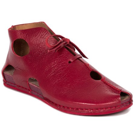 Maciejka 03426-08-00-0 Red Flat shoes