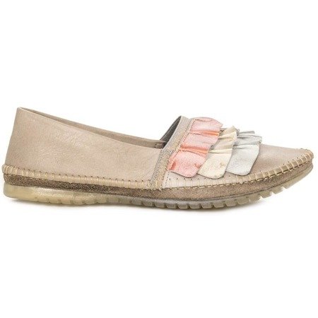 Maciejka  03494-04-00-0 Beige Flat Shoes