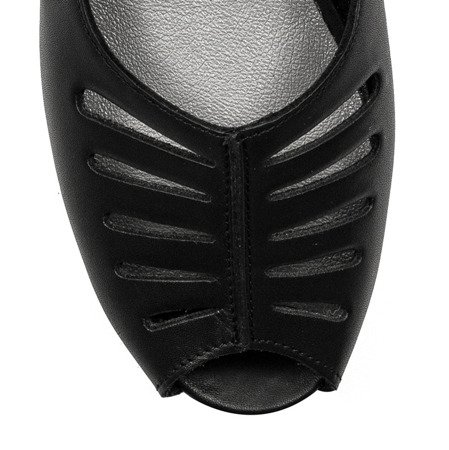 Maciejka 03497-01-00-6 Black Flat Shoes