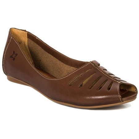 Maciejka 03497-02-00-6 Brown Flat Shoes