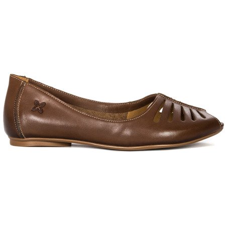 Maciejka 03497-02-00-6 Brown Flat Shoes