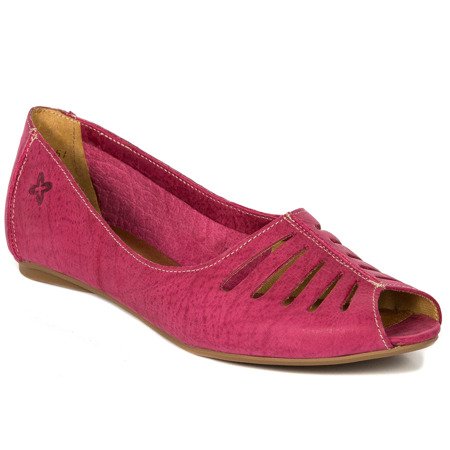 Maciejka 03497-05-00-6 Pink Flat Shoes
