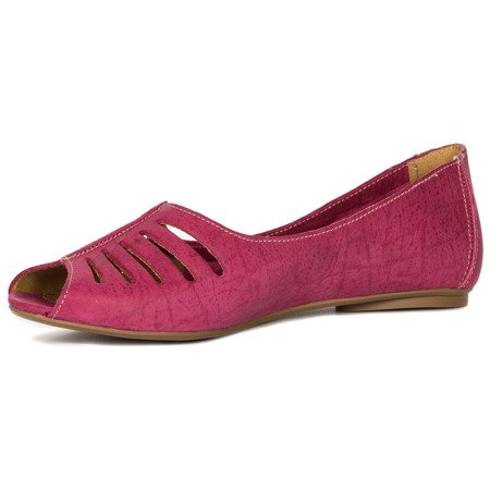 Maciejka 03497-05-00-6 Pink Flat Shoes