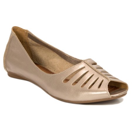 Maciejka 03497-25-00-6 Gold Flat Shoes