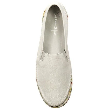 Maciejka 03512-11-00-0 White Flat Shoes