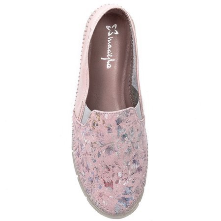 Maciejka 03512-15-00-0 Pink Flat Shoes