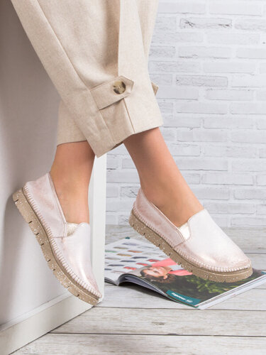 Maciejka 03512-28/00-0 White Flat Shoes