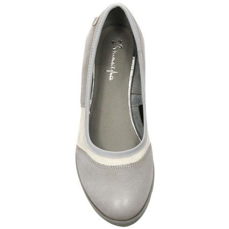 Maciejka 03536-03-00-5 Gray Flat Shoes