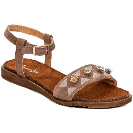 Maciejka 03619-02-00-5 Brown Sandals