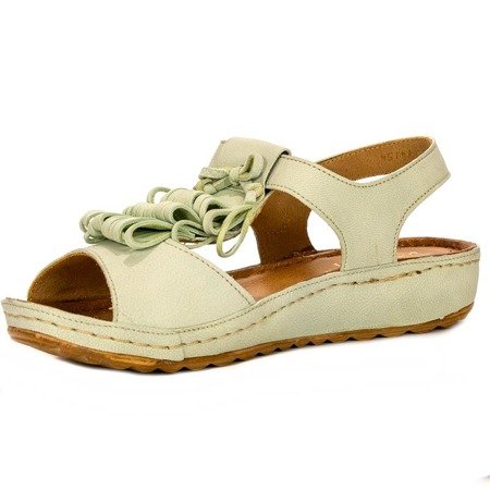 Maciejka 03637-09-00-5 Green Sandals