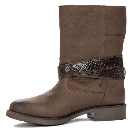 Maciejka 03953-45/00-6 Brown Knee-high Boots