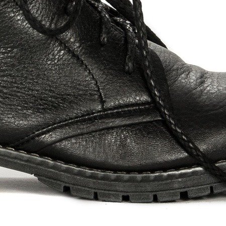 Maciejka 03959-01-00-3 Black Lace-up Boots