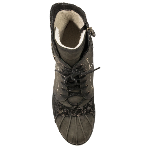 Maciejka 03961-24/00-4 Olive Lace-up Boots