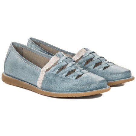 Maciejka 04094-34-00-6 Blue Flat Shoes