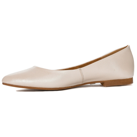 Maciejka 04100-26-00-8 Light Beige Ballerina