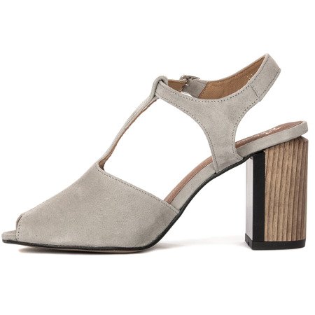 Maciejka 04117-03-00-1 Gray Pumps