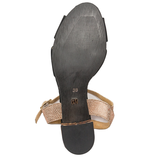 Maciejka 04120-32/00-5 Black+copper Sandals
