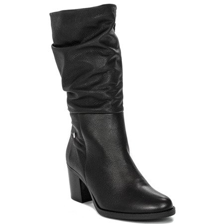 Maciejka 04309-01-00-3 Black Knee-High Boots