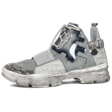 Maciejka 04423-23-00-5 Grey Flat Shoes