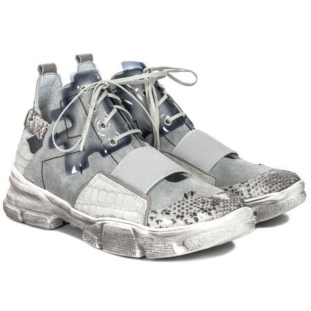 Maciejka 04423-23-00-5 Grey Flat Shoes