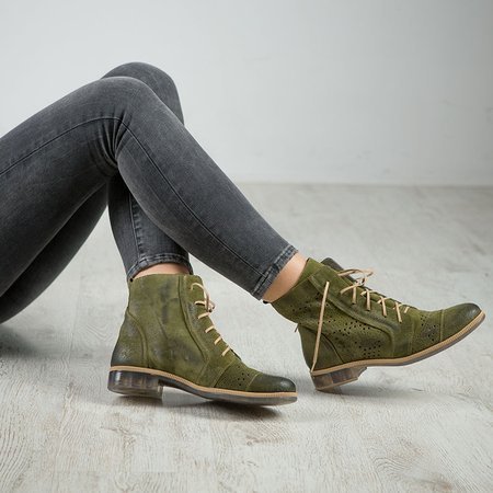 Maciejka 04468-09-00-5 Green Shoes