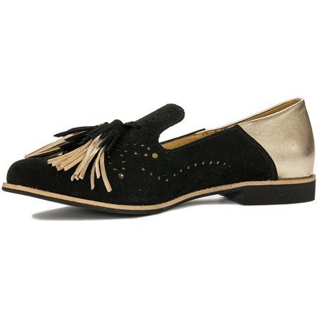 Maciejka 04484-01-00-5 Black Flat Shoes