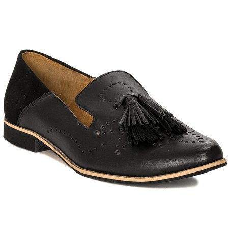 Maciejka  04484-21/00-5 Black Flat Shoes