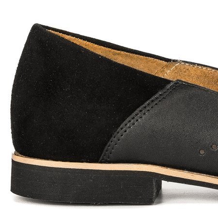 Maciejka  04484-21/00-5 Black Flat Shoes