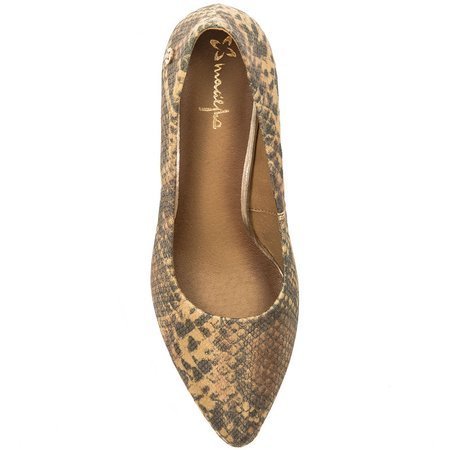 Maciejka 04602-43-00-1 Gold Reptile Pumps